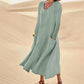 👗 50% OFF NOW! Women's Solid Color Long Sleeve Dress