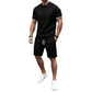 ⌛Limited-Time Offer🛍️Men's Casual Top & Shorts 2-Piece Set