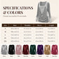 Women's Elegant Sequin Patchwork Long Sleeve Top