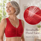 ⏰Last Day Sale 50% Off💃Front Closure Wire-Free Bra for Elderly Women Seamless Vest Style Plus Size