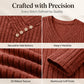 ⏰Last Day Sale 50% Off💃Women's Ribbed Knit V-Neck Top with Decorative Buttons