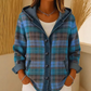 ⏰Last Day Sale 55% Off💃 Women's Denim Patchwork Hooded Jacket