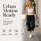 Women's Sporty Side Stripe Capri Cargo Pants