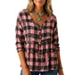 Women's Loose Fit V-Neck Casual Blouse