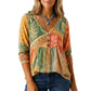 Women's Loose Fit V-Neck Casual Blouse