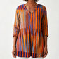 Women's Loose Digital Print Round Neck T-Shirt Short Sleeve Casual Top