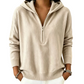 Women's Half Zip Hooded Sweatshirt