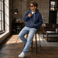 ⏰️LIMITED-TIME 50% OFF & FREE SHIPPING! ✨Men's Knit Quarter-Zip Hoodie Sweatshirt