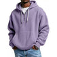 ⏰️LIMITED-TIME 50% OFF & FREE SHIPPING! ✨Men's Knit Quarter-Zip Hoodie Sweatshirt