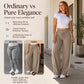 ☀️👖Seasonal Style - High-Rise Drawstring Pants – Breezy Comfort & Easy Pairing for Any Casual Look