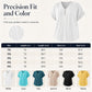 Women's Casual V-Neck Short Sleeve Textured Crinkle Top