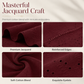 Breathable Jacquard V-Neck Top
