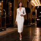 ⌛Limited-Time Offer-Women's Elegant Asymmetrical Single Breasted Blazer Dress