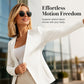 Women's V-Neck Single-Button Blazer