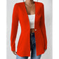 Women's V-Neck Single-Button Blazer