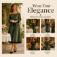 Women's Off-Shoulder Velvet Midi Dress