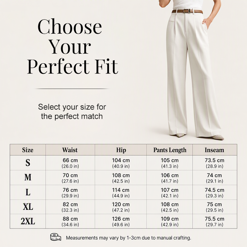 👖 Women's High Waisted Wide Leg Suit Pants– Polished Style Meets Effortless Comfort