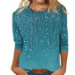 Women's Fashion Printed Crew Neck T-Shirt