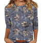 Women's Fashion Printed Crew Neck T-Shirt