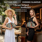 Women's Woven Stripe Clutch Bag