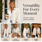 Women's Textured Long Sleeve Button-Down Shirt