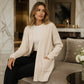 Women's Ribbed Knit Cardigan