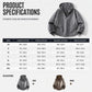 🤎Men's Vintage Washed Half-Zip Hooded Top – Relaxed Casual Pullover for Everyday Style