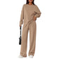 Women's Two-Piece Long Sleeve Casual Sweatsuit Set