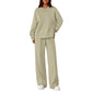 Women's Two-Piece Long Sleeve Casual Sweatsuit Set