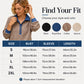 Women's Contrast Denim Collar Knit Top