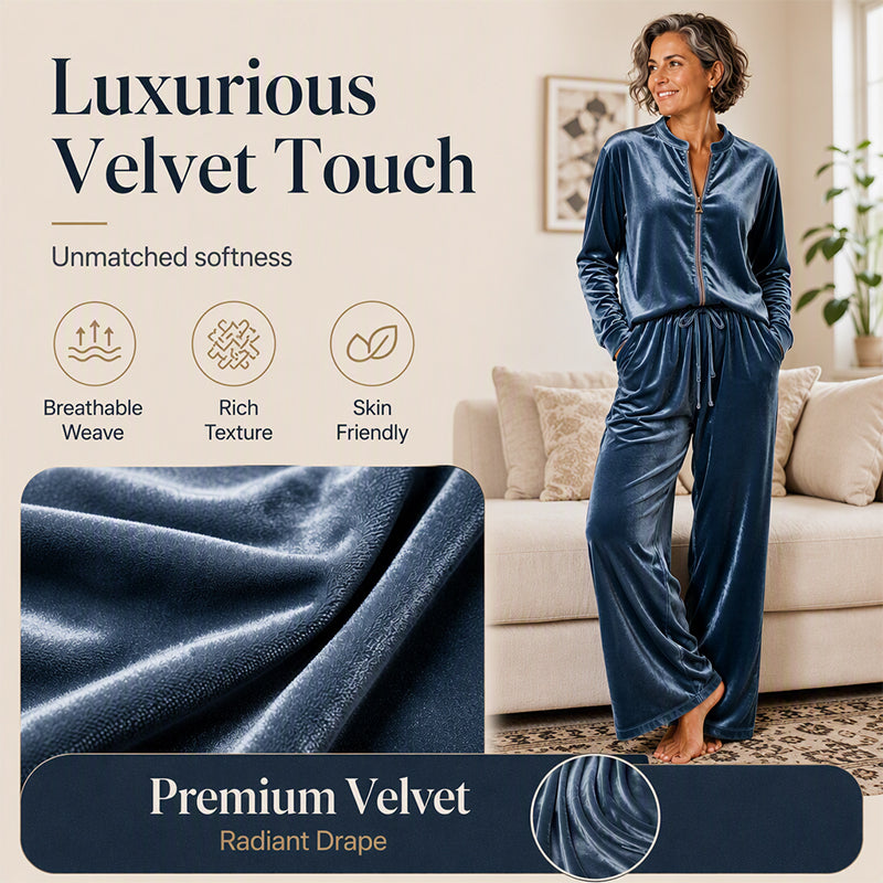 Women's Velvet 2-Piece Outfits