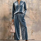 Women's Velvet 2-Piece Outfits
