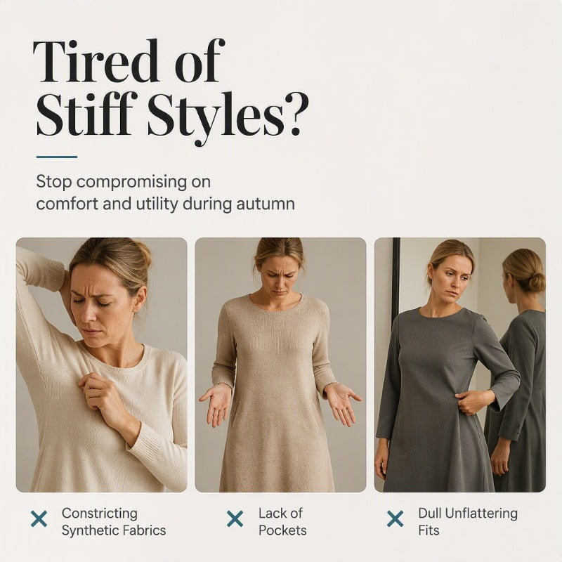 Effortless Pocket Midi Dress