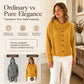 Women's Irregular Collar Knit Cardigan