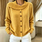 Women's Irregular Collar Knit Cardigan