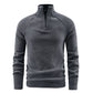 Men's Polar Fleece Stand Collar Warm Sweatshirt
