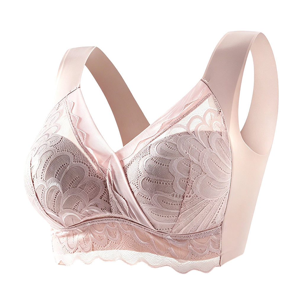Women's Wireless Lace Bra