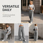 Women’s Casual Relaxed Fit Wide-Leg Pants