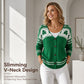 Women's V Neck Button Knit Cardigan