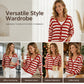 Women's V Neck Button Knit Cardigan