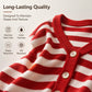 Women's V Neck Button Knit Cardigan