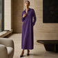 Women's Long Sleeve Knit Sweatshirt Dress