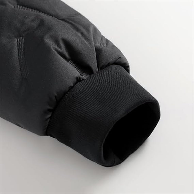 ❄️ Men’s Warm Zipper Hooded Coat – Winter Comfort Meets Everyday Style