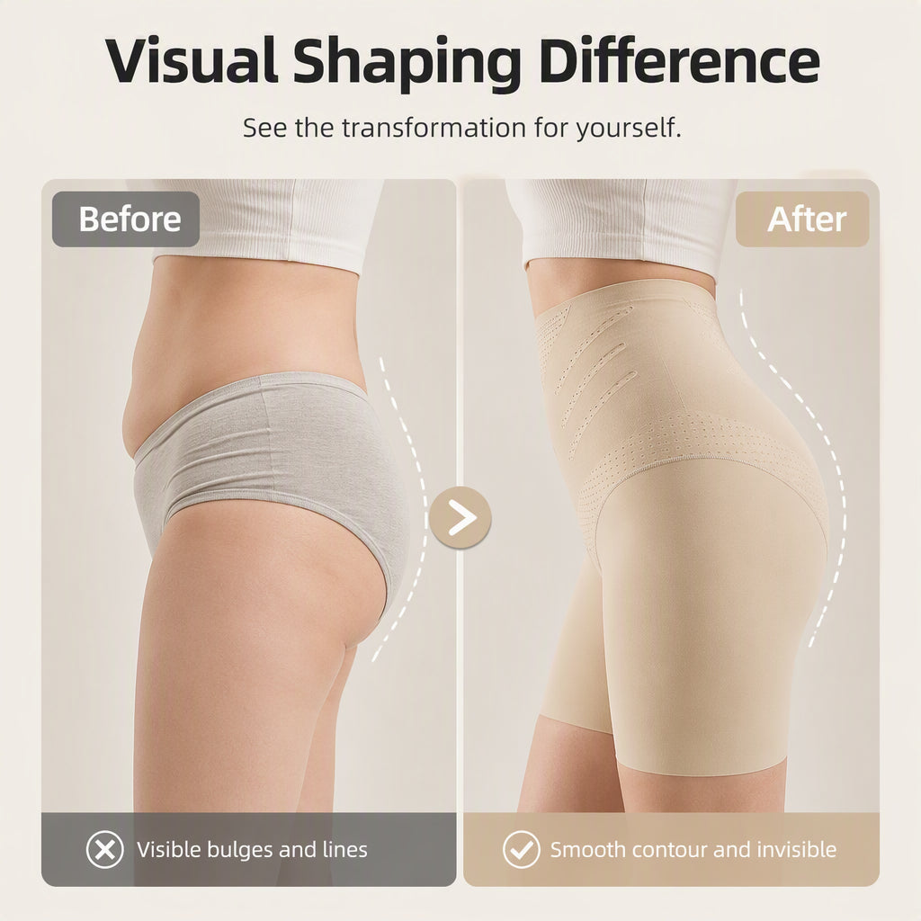 Seamless Tummy Control Safety Shorts for Women