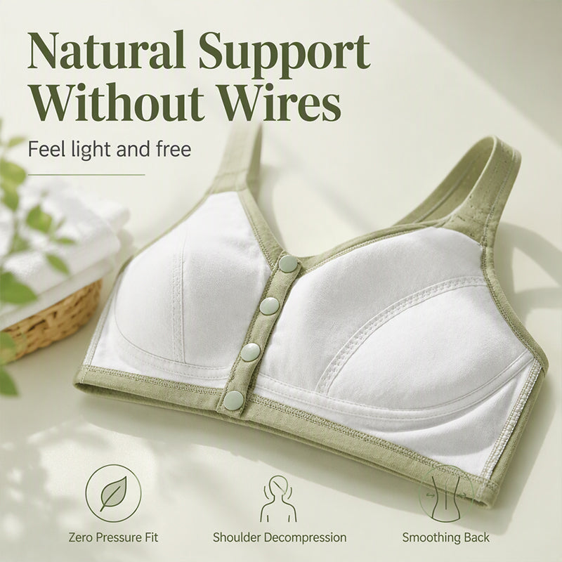 🏆Surprise Price: Only £8.99!!!👙Women’s Wireless Front Closure Bra🌸