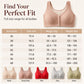 🏆Surprise Price: Only £8.99!!!👙Women’s Wireless Front Closure Bra🌸