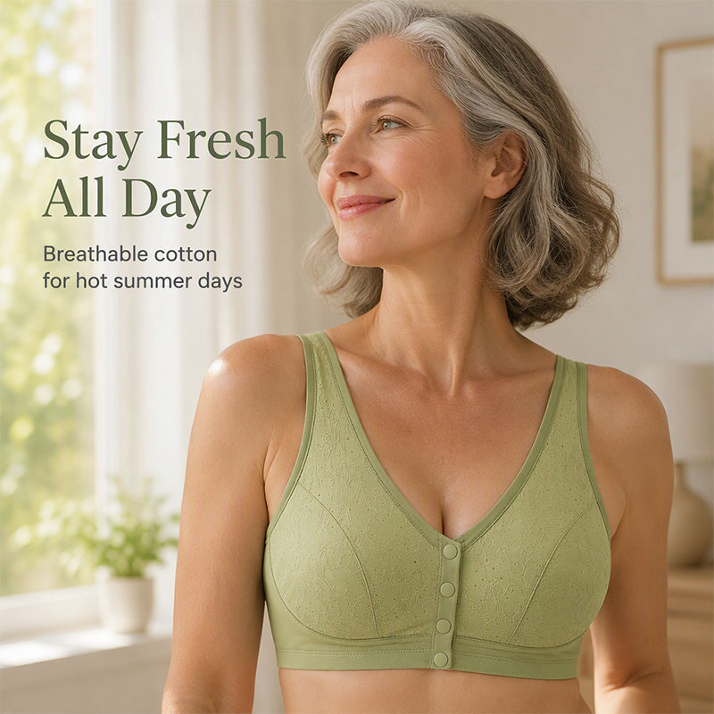 🏆Surprise Price: Only £8.99!!!👙Women’s Wireless Front Closure Bra🌸