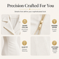Women's Asymmetric Zipper Front Slit Dress