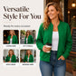 Women's Textured Zipper Baseball Collar Jacket