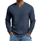 Men's Slim Fit Waffle Knit V-Neck Shirt